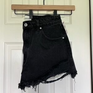 Abrand Black Jean Shorts